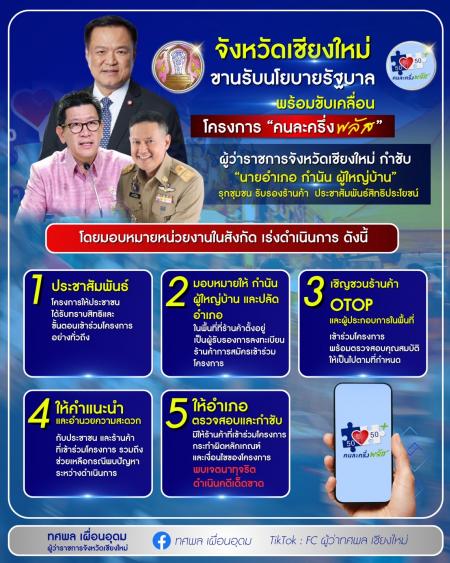 โครงการ "คนละคลึ่ง พลัส"